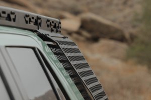 Toyota 4Runner Exterior Window Molle - Driver Side - DV8 Offroad - For DV8 Roof Rack - Black Powder Coated - `25-`26